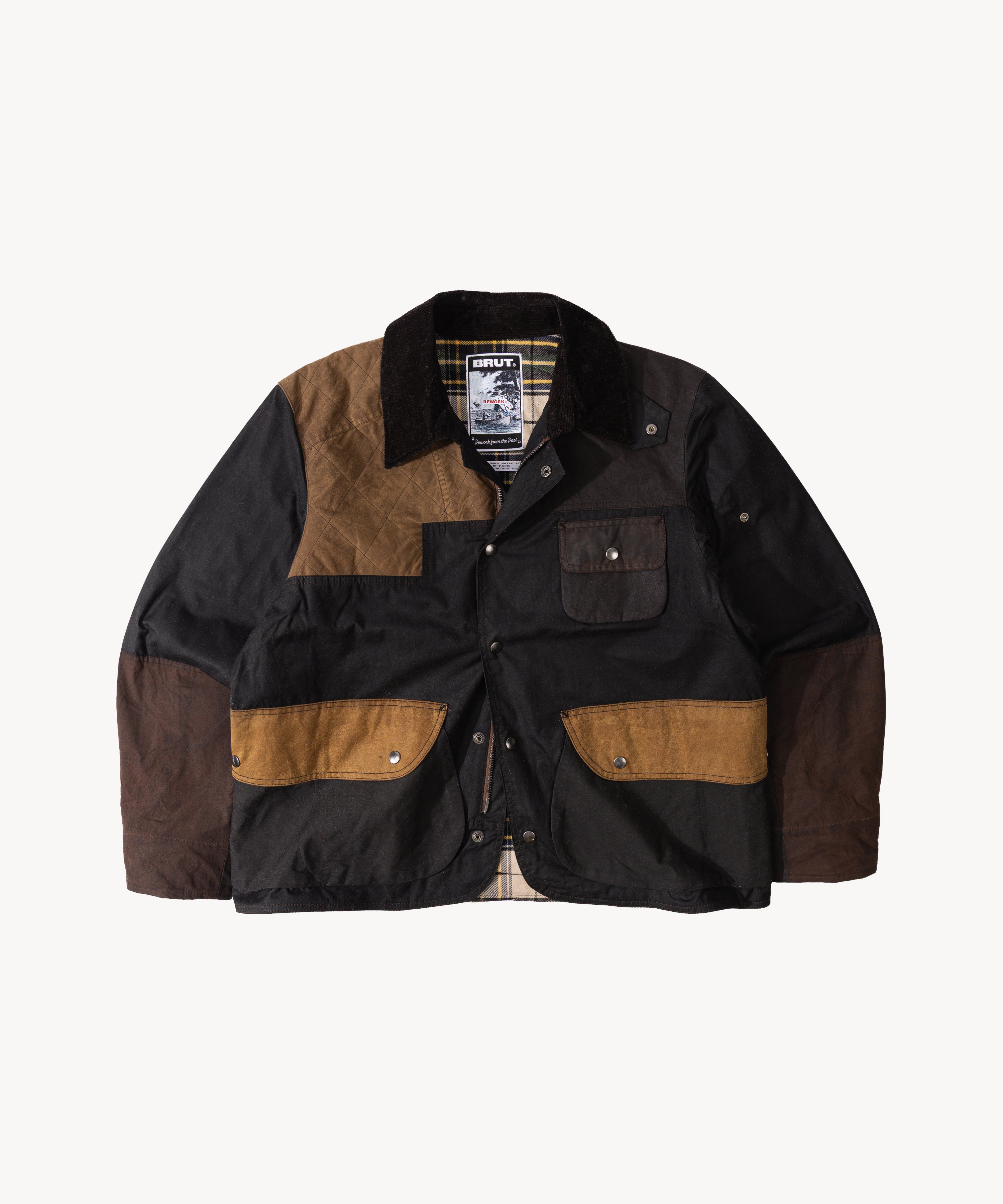 REWORK® STORMFISHER WAX JACKET - N° 012 | BRUT CLOTHING | Worldwide ...