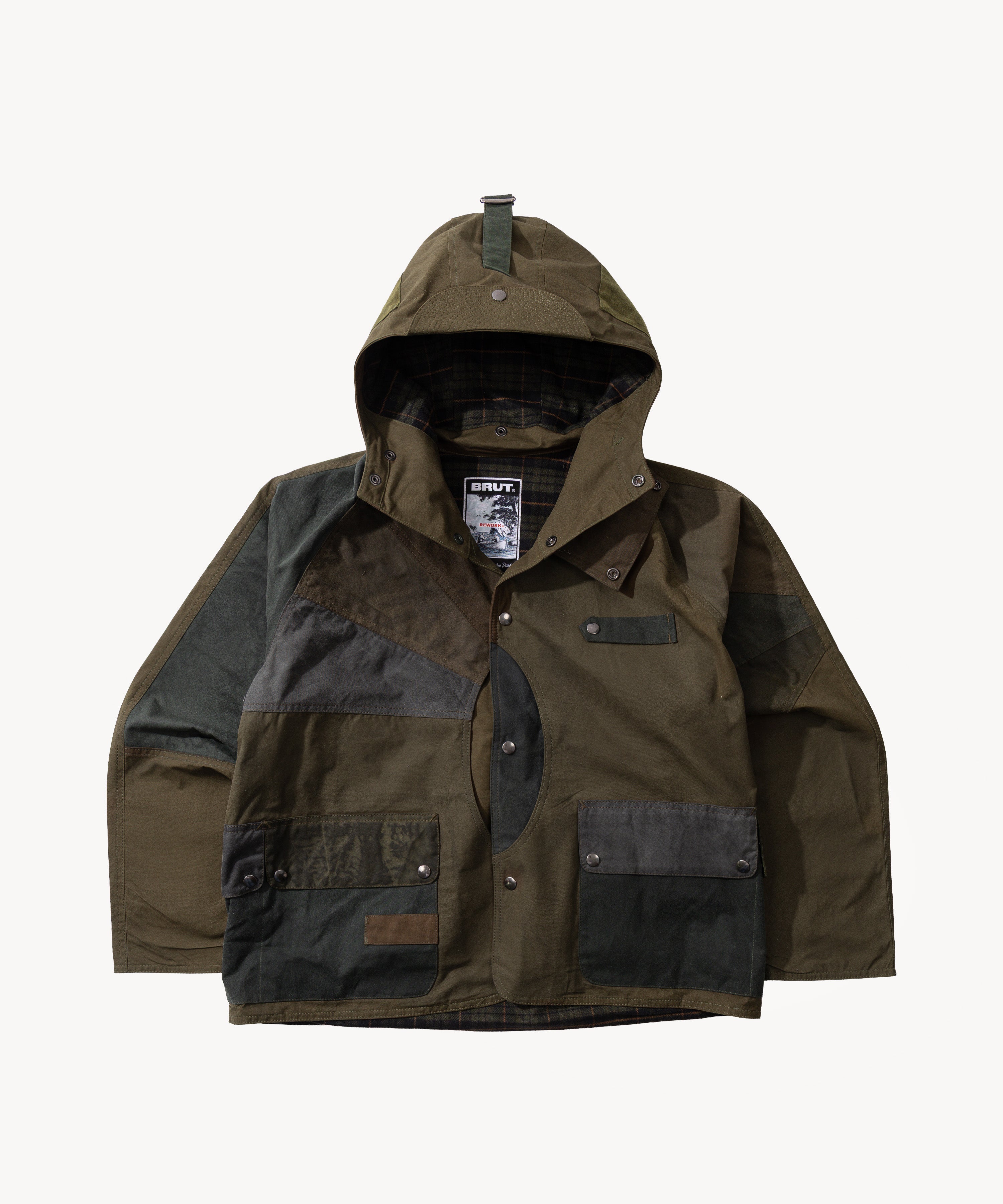 REWORK® FULLMOON WAX JACKET - N° 012 | BRUT CLOTHING | Worldwide ...