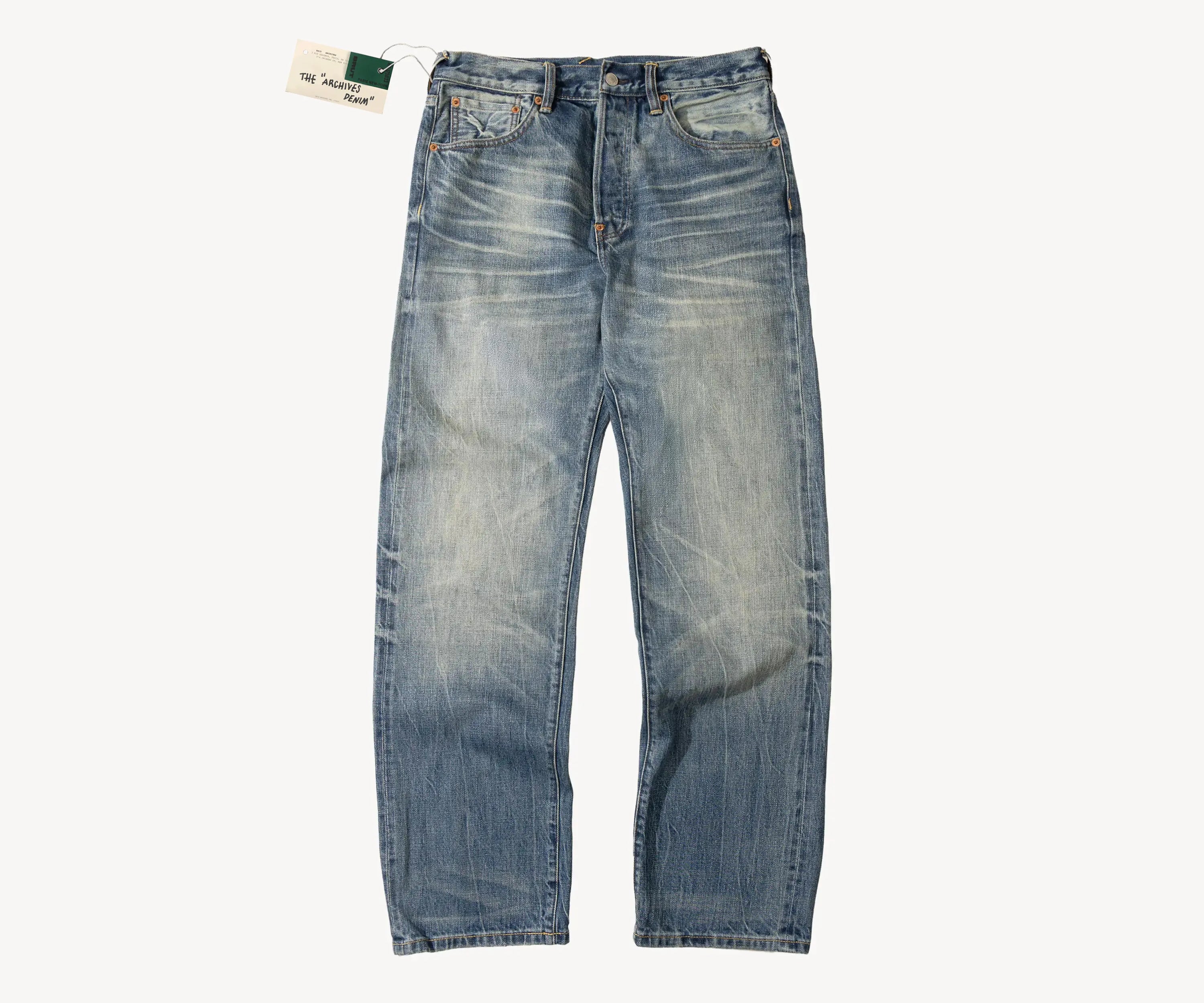 THE ARCHIVES DENIM Pants US26 / LIGHT BLUE - BRUT Clothing US