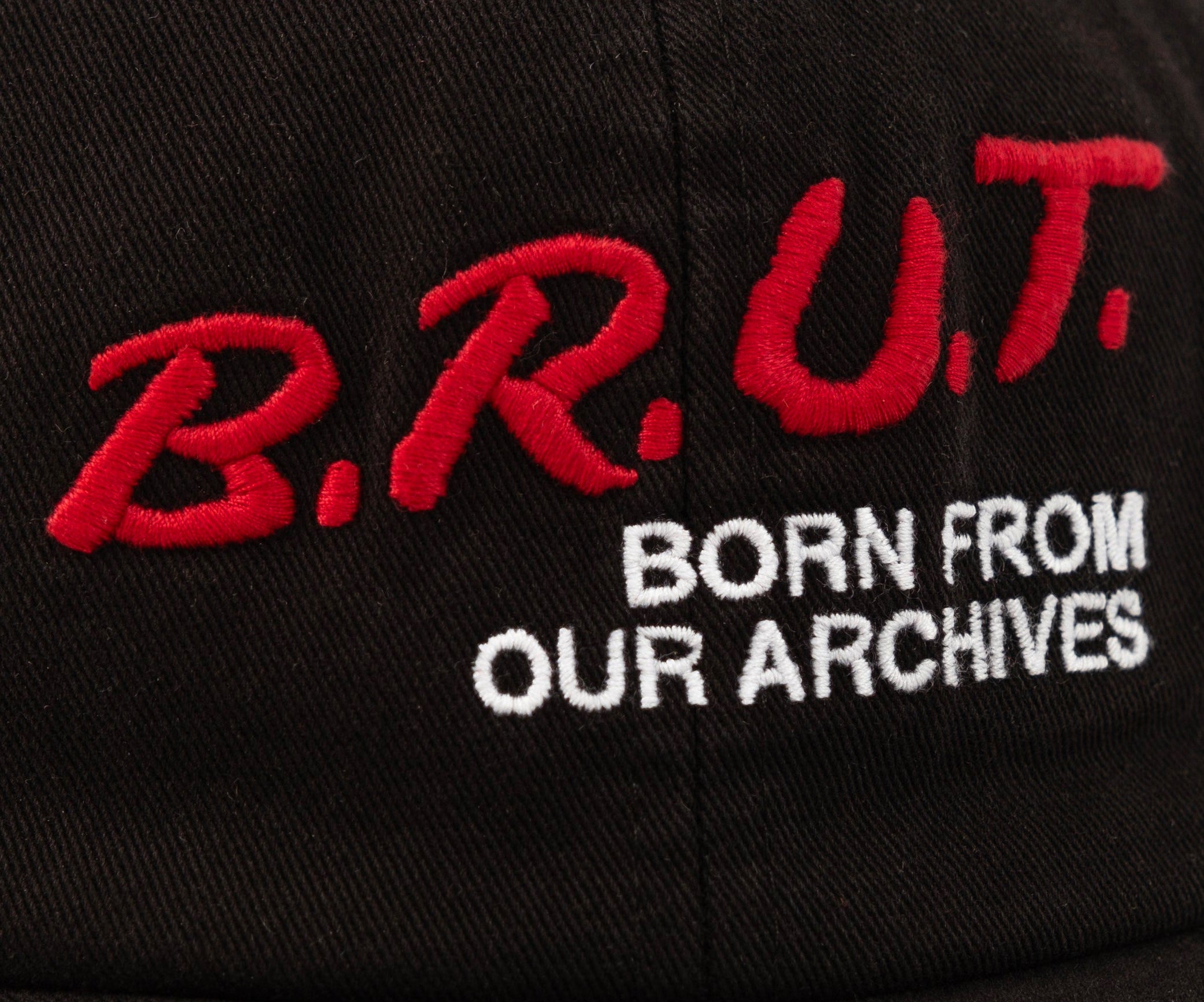 BRUT ARCHIVES CAP Hats and Caps black-1 - BRUT Clothing US