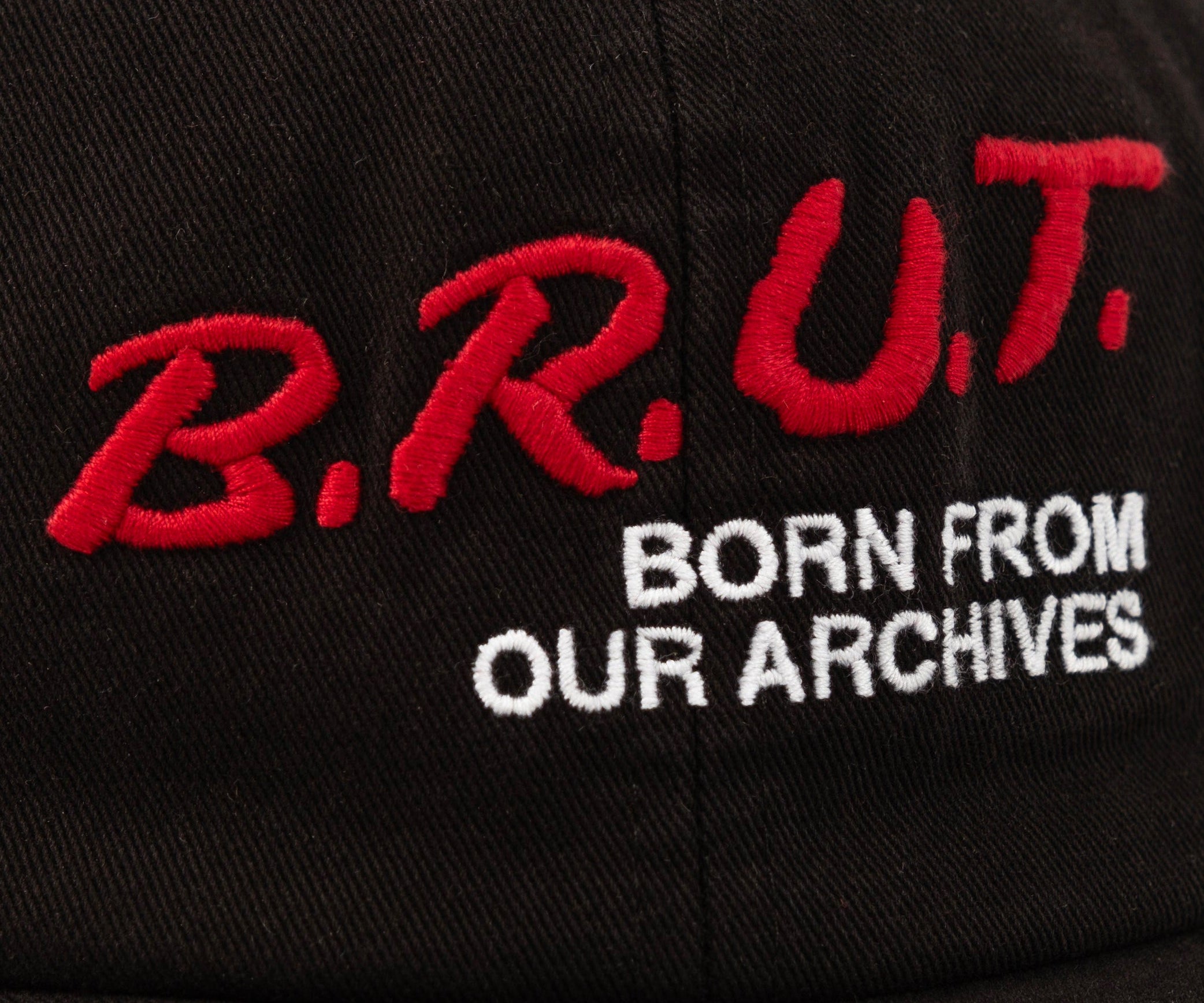 BRUT ARCHIVES CAP Hats and Caps black-1 - BRUT Clothing US