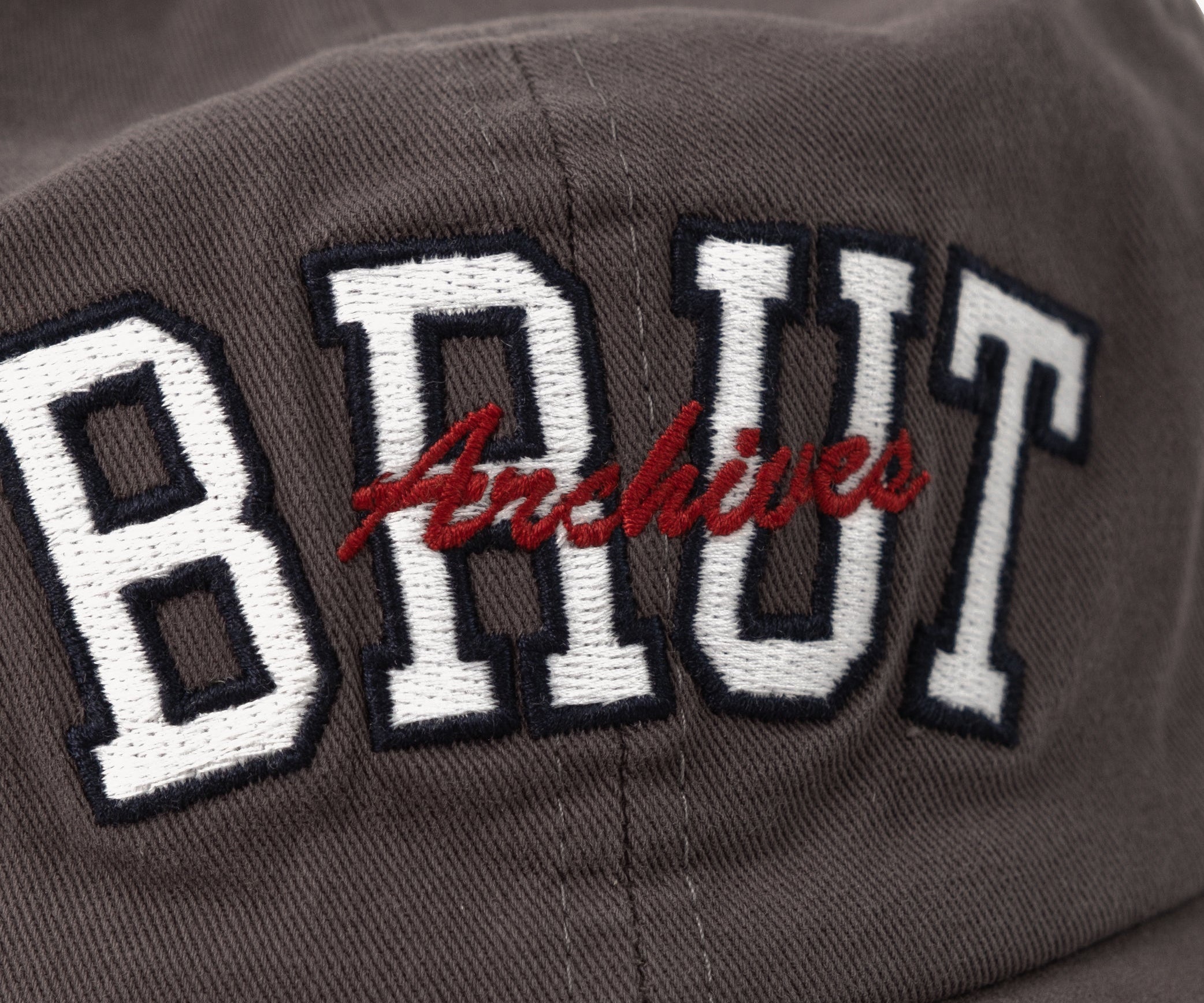 BRUT UNIVERSITY CAP Hats and Caps CHARCOAL - BRUT Clothing US