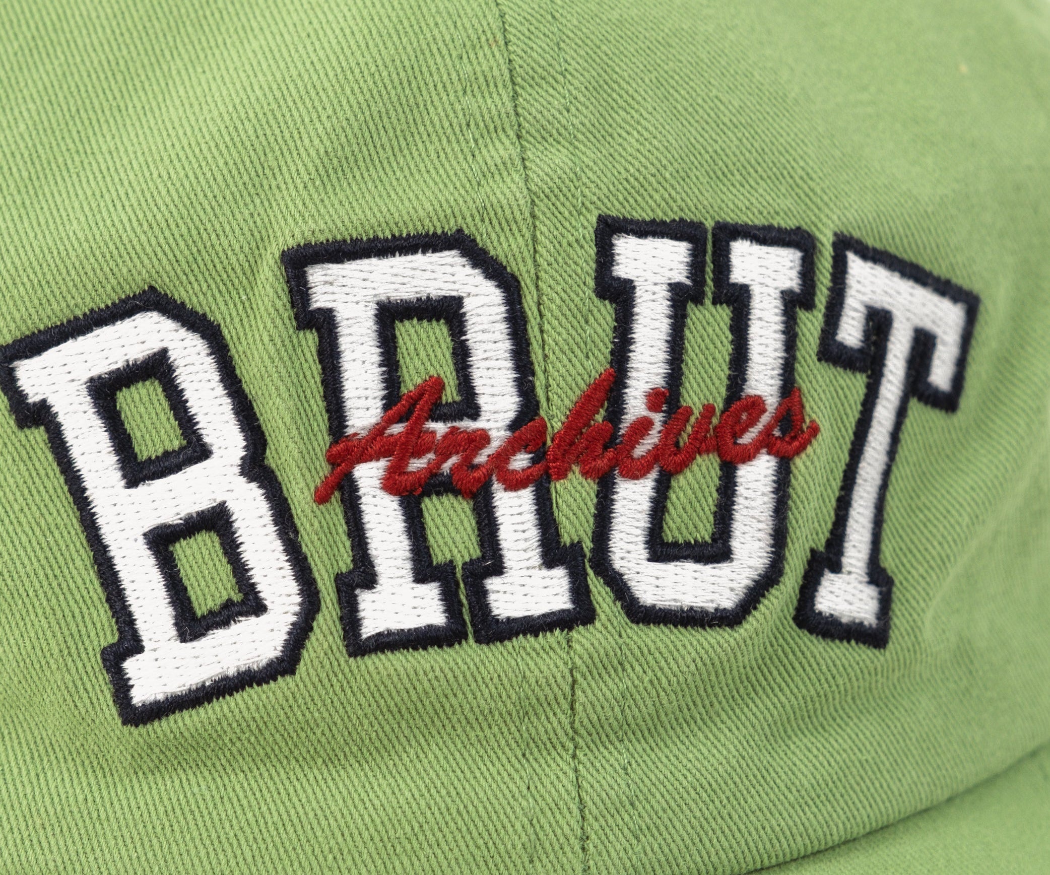 BRUT UNIVERSITY CAP Hats and Caps LIGHT GREEN - BRUT Clothing US
