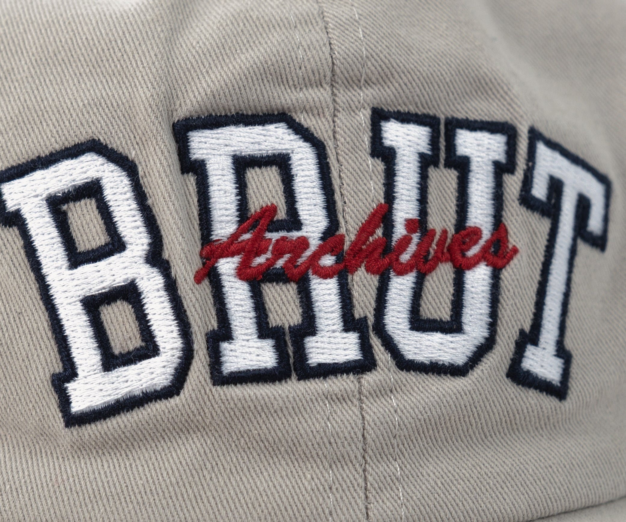 BRUT UNIVERSITY CAP Hats and Caps LIGHT GREY - BRUT Clothing US
