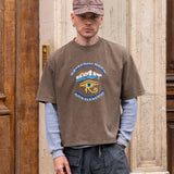 THE ARCHEOLOGY TEE T-Shirts X-SMALL / BROWN - BRUT Clothing US