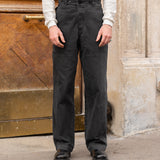 THE BUCKLE BACK PANTS Pants US26 / BLACK - BRUT Clothing US