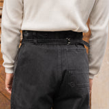 THE BUCKLE BACK PANTS Pants US26 / BLACK - BRUT Clothing US