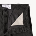 THE BUCKLE BACK PANTS Pants US26 / BLACK - BRUT Clothing US