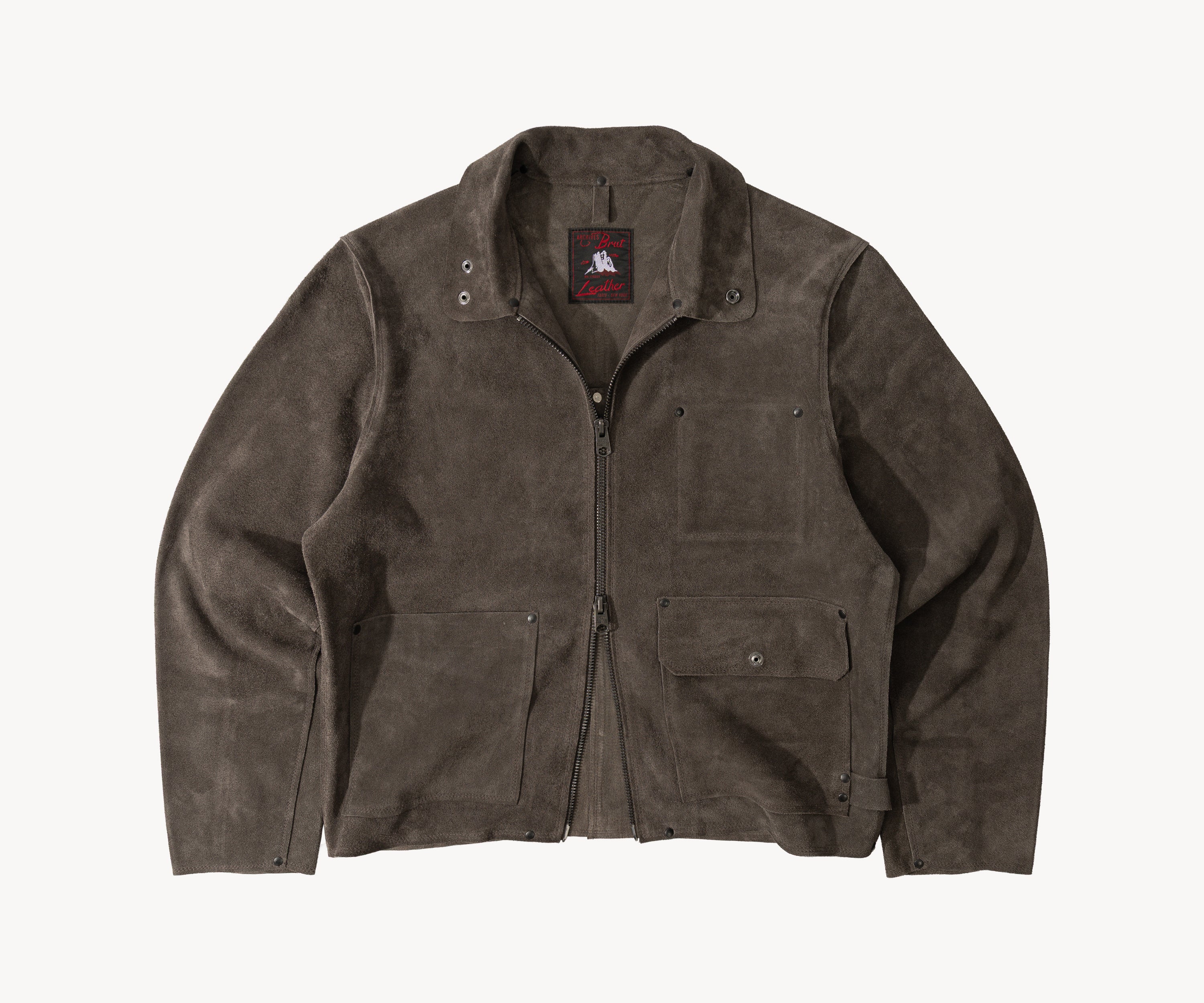 THE WELDER JACKET Coats & Jackets SMALL / DARK CLAY - BRUT Clothing US