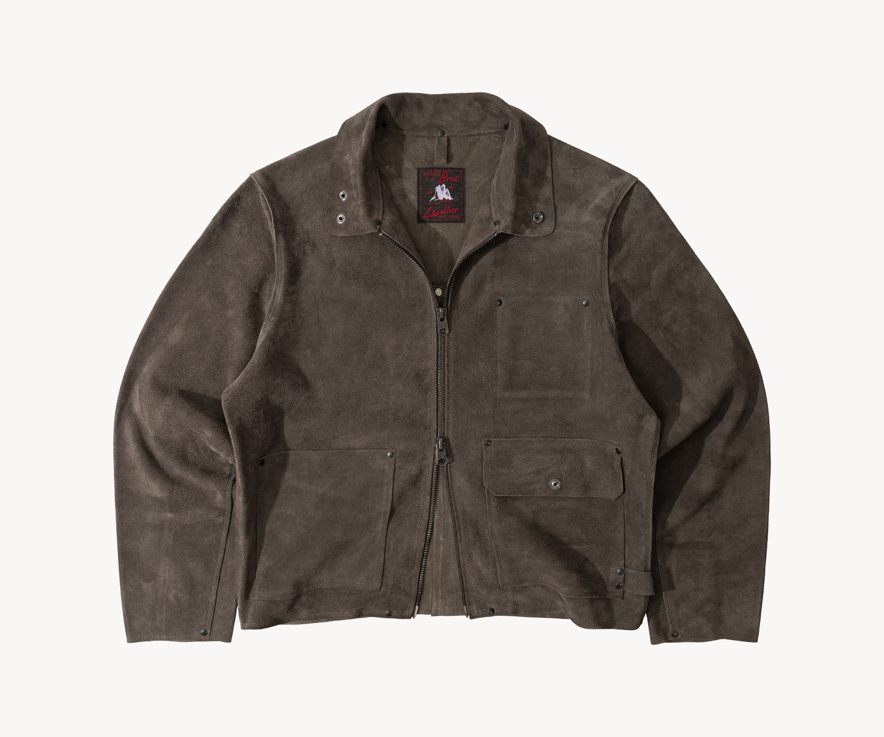 THE WELDER JACKET Coats & Jackets SMALL / DARK CLAY - BRUT Clothing US