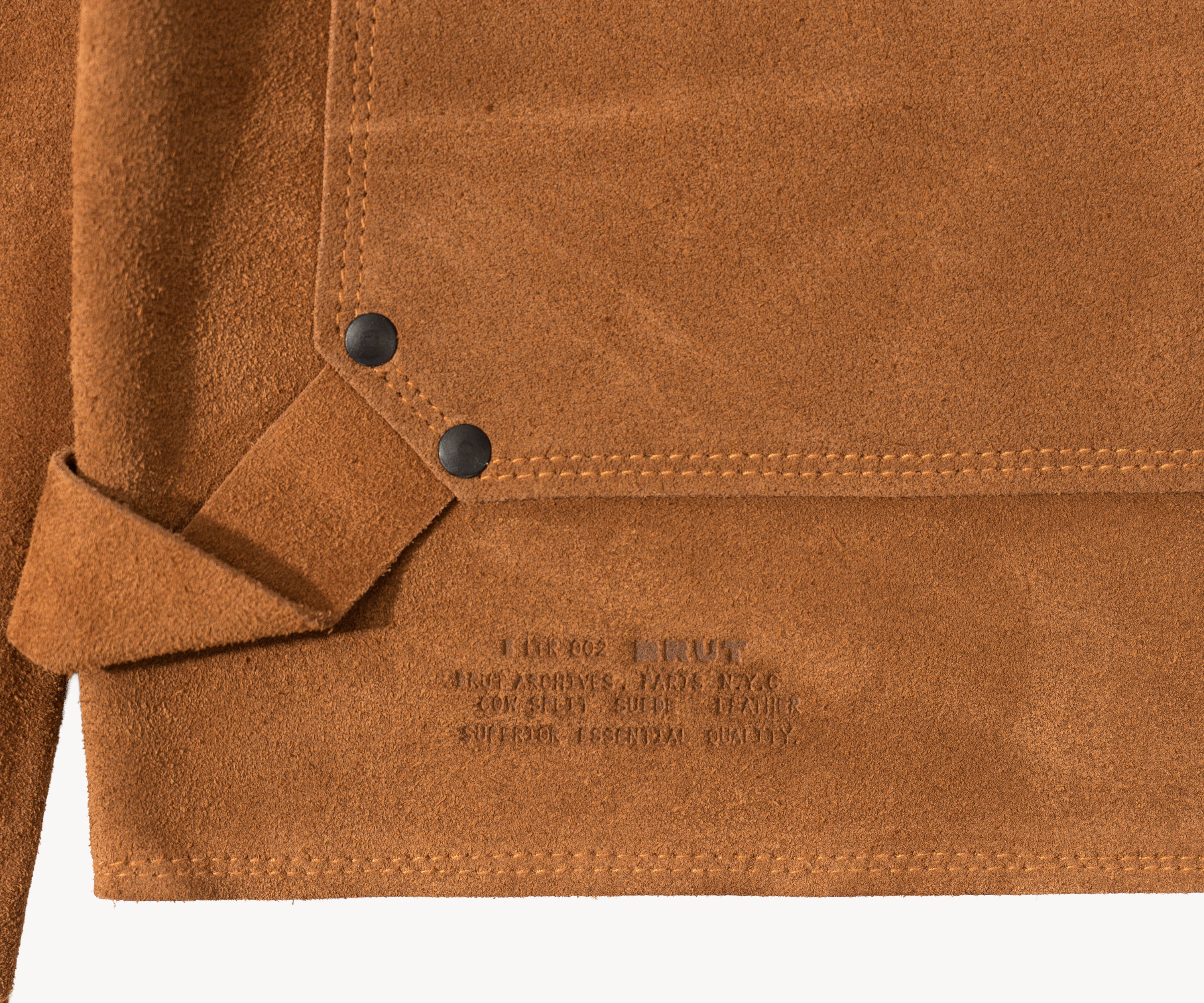 THE WELDER JACKET Coats & Jackets SMALL / COGNAC - BRUT Clothing US