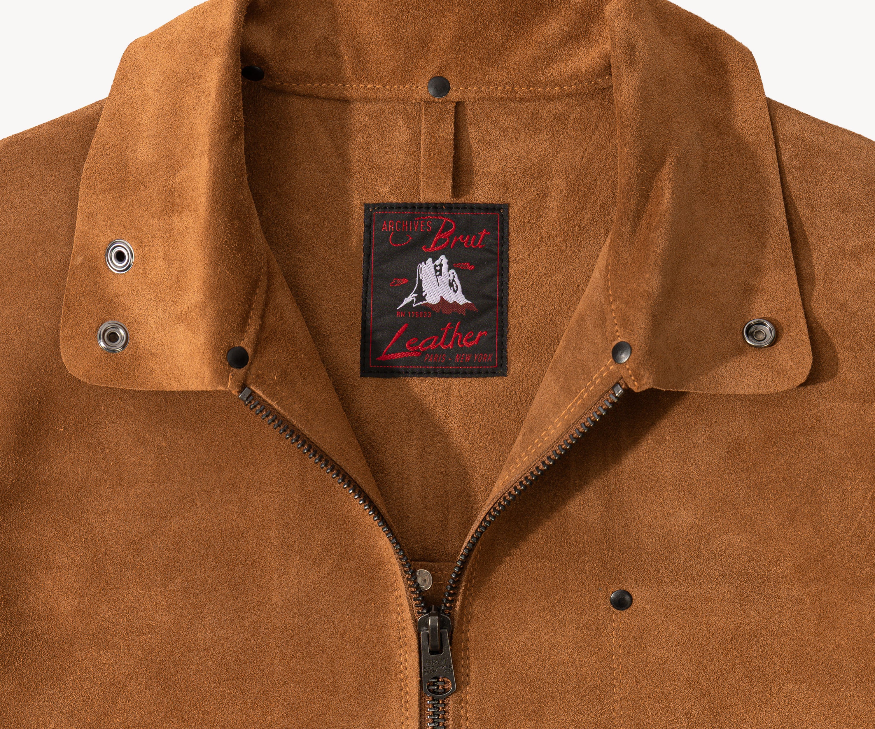 THE WELDER JACKET Coats & Jackets SMALL / COGNAC - BRUT Clothing US