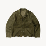 THE LEATHER TOOLS JACKET Coats & Jackets SMALL / OLIVE GREEN - BRUT Clothing US