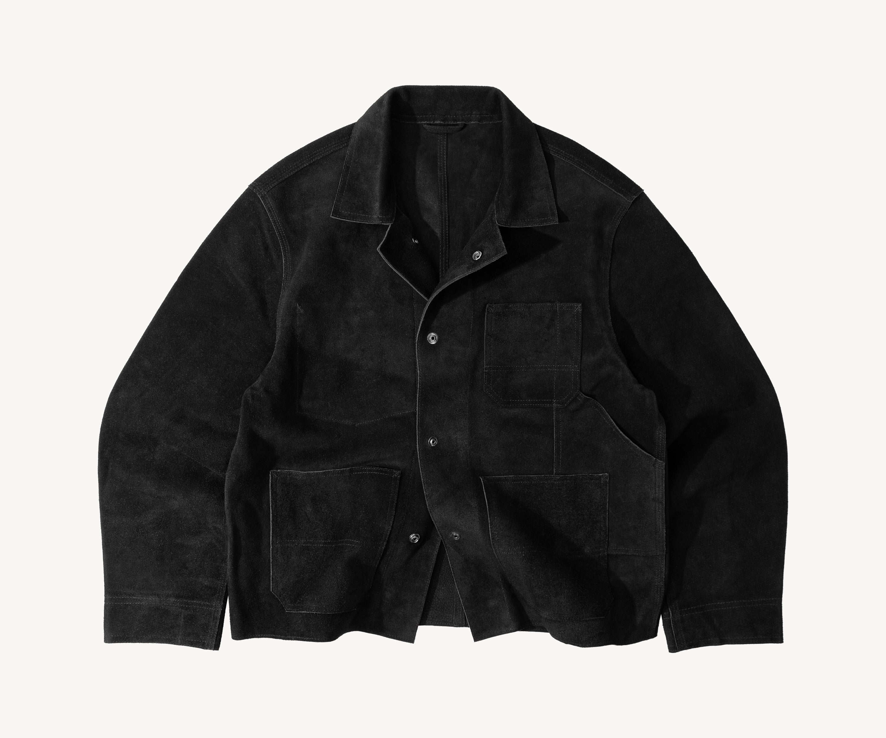 THE LEATHER TOOLS JACKET Coats & Jackets SMALL / BLACK - BRUT Clothing US