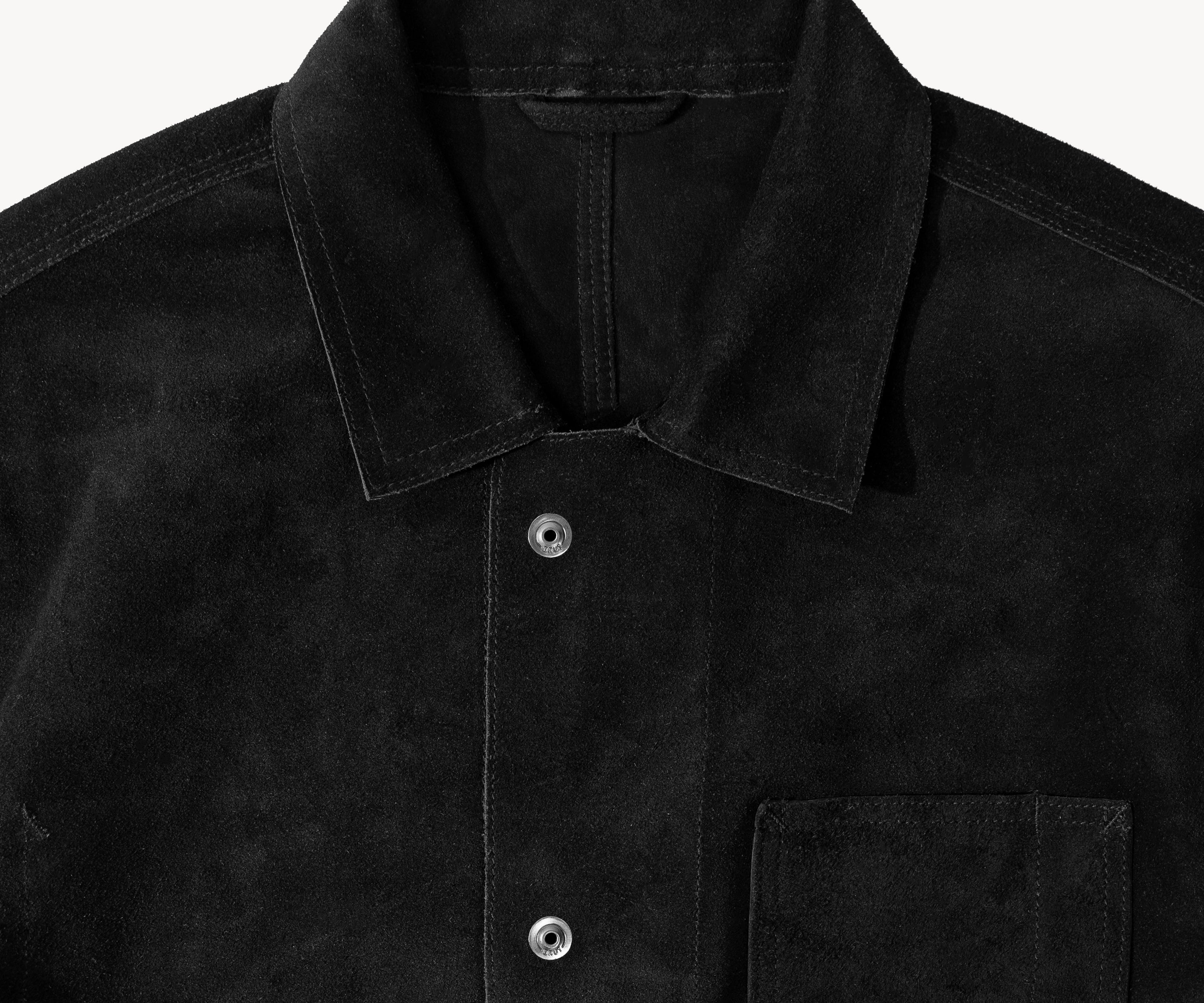 THE LEATHER TOOLS JACKET Coats & Jackets SMALL / BLACK - BRUT Clothing US