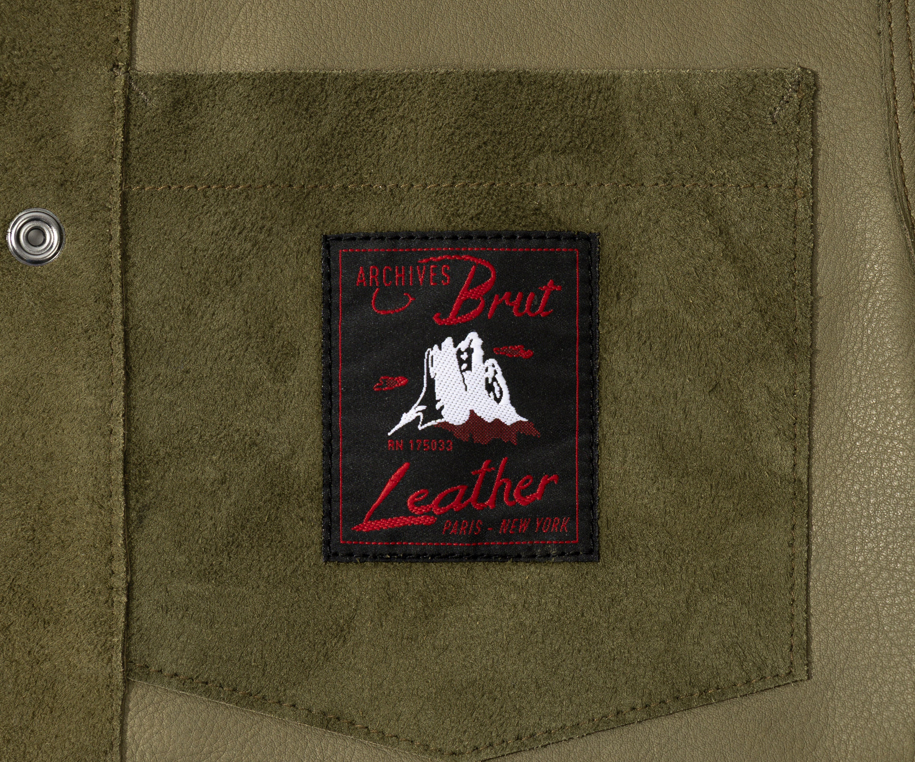 THE LEATHER TOOLS JACKET Coats & Jackets SMALL / OLIVE GREEN - BRUT Clothing US