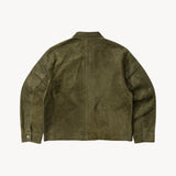 THE LEATHER TOOLS JACKET Coats & Jackets SMALL / OLIVE GREEN - BRUT Clothing US