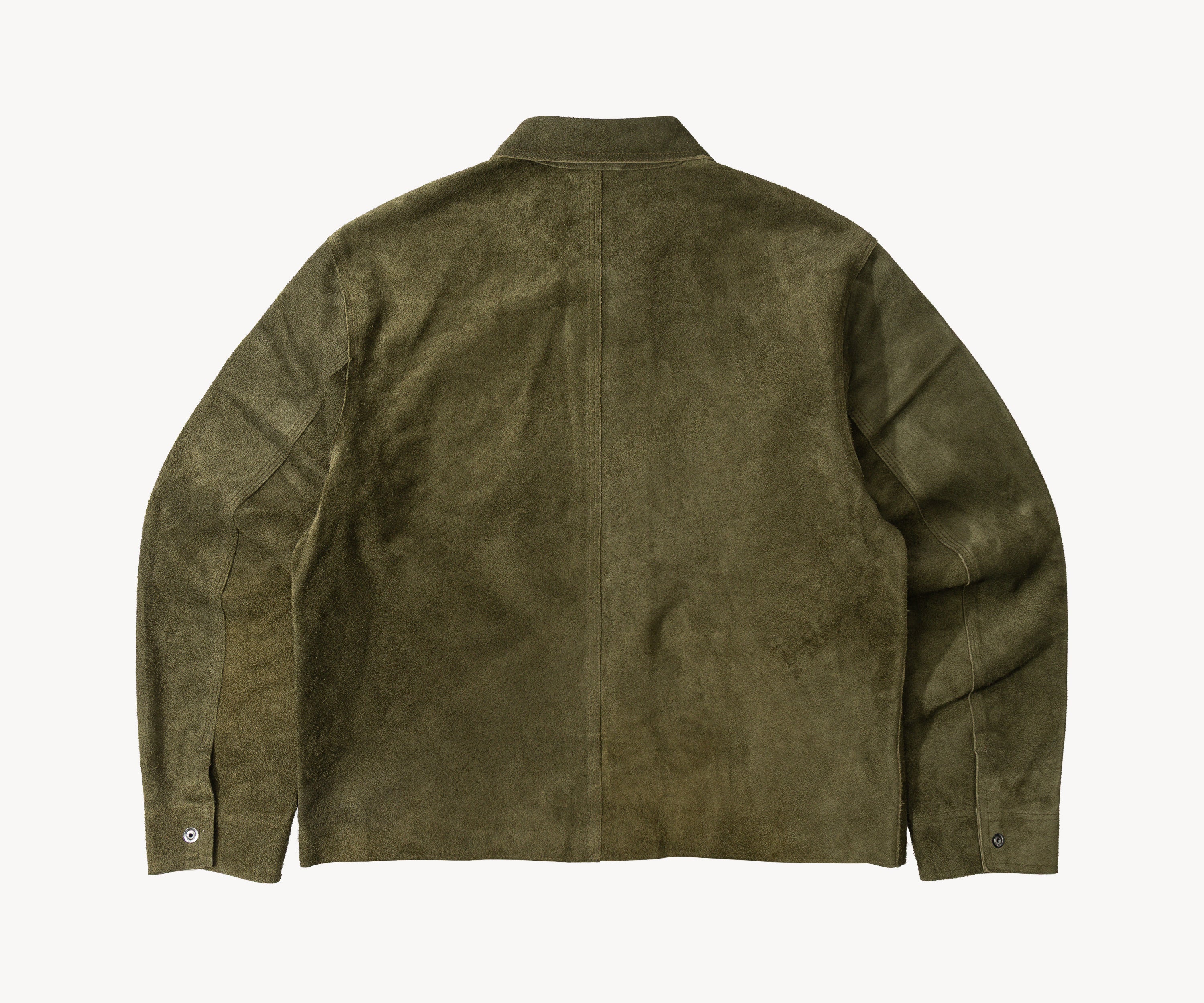 THE LEATHER TOOLS JACKET Coats & Jackets SMALL / OLIVE GREEN - BRUT Clothing US