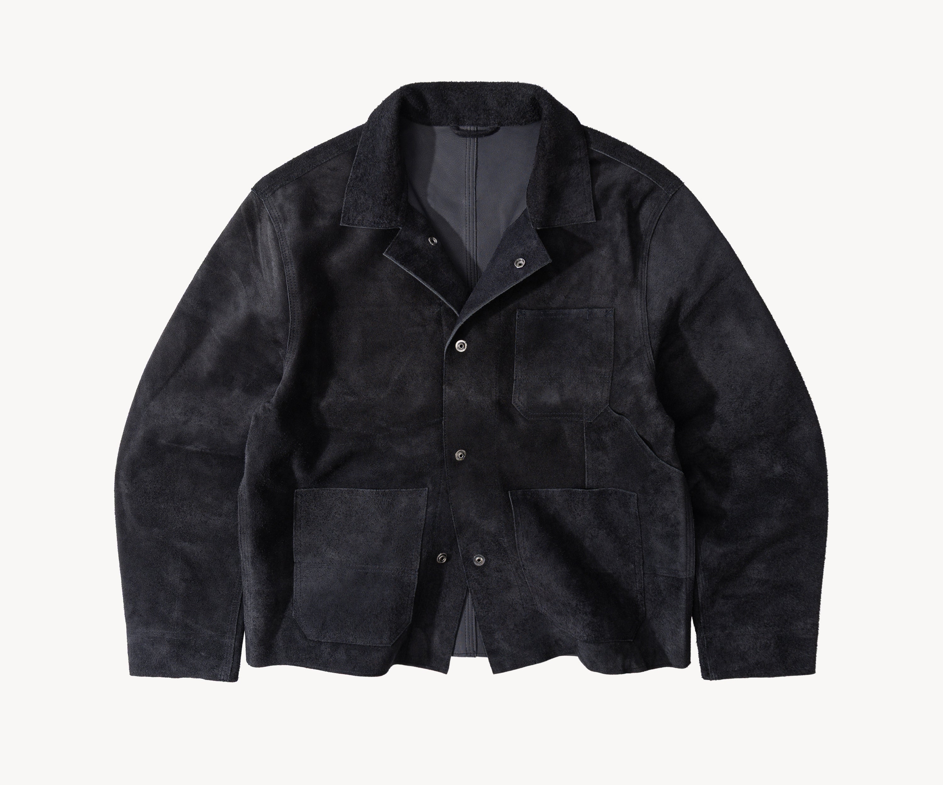 THE LEATHER TOOLS JACKET Coats & Jackets SMALL / NAVY - BRUT Clothing US