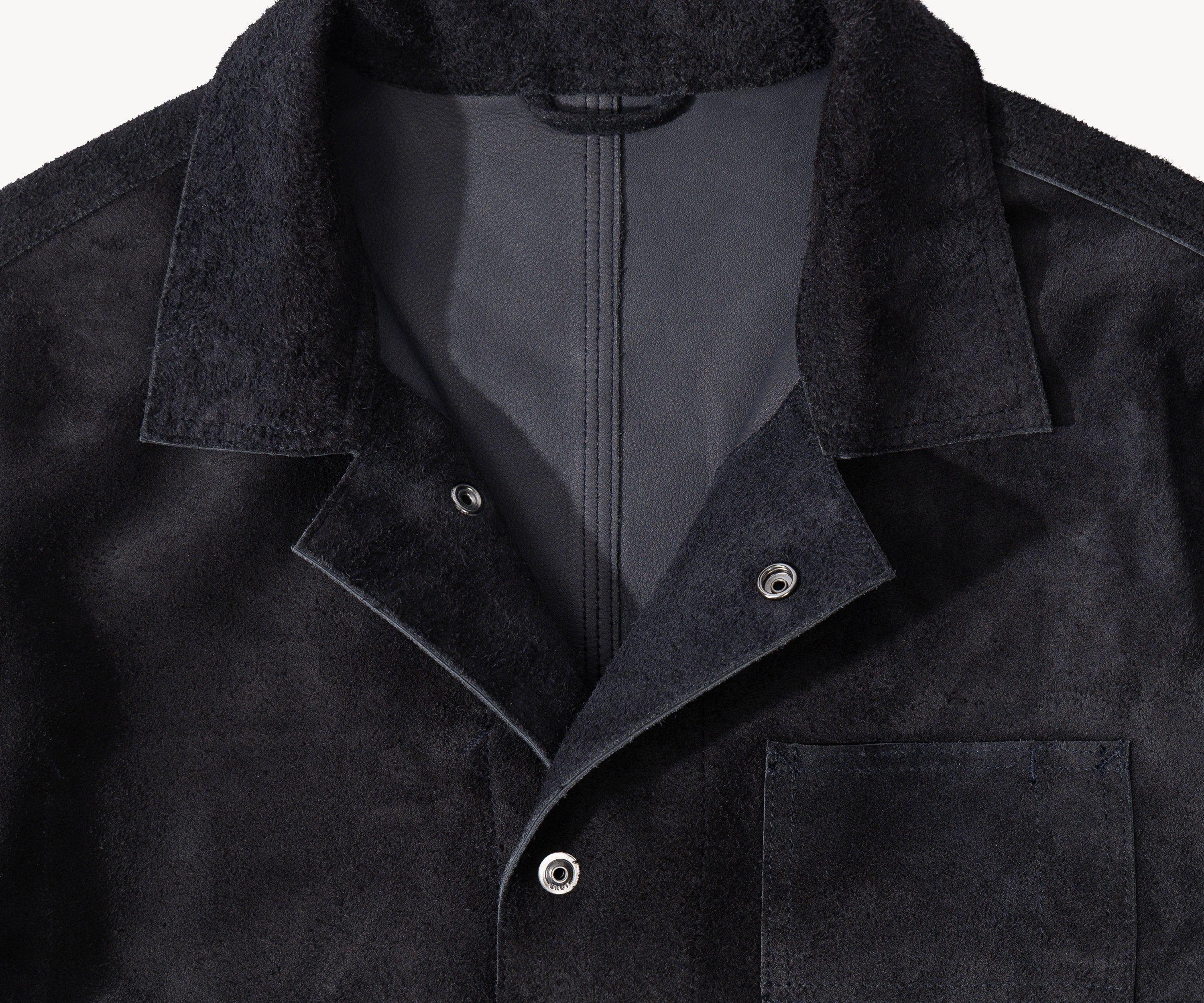 THE LEATHER TOOLS JACKET Coats & Jackets SMALL / NAVY - BRUT Clothing US