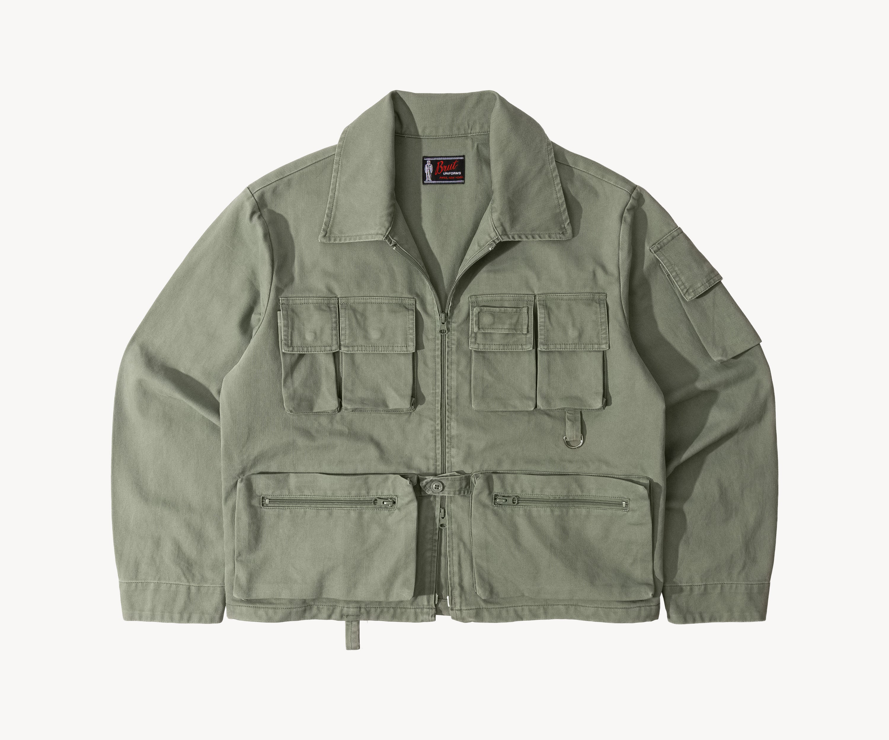 THE REEL JACKET Coats & Jackets X-SMALL / SLATE GREEN - BRUT Clothing US