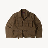 THE REEL JACKET Coats & Jackets X-SMALL / BROWN - BRUT Clothing US