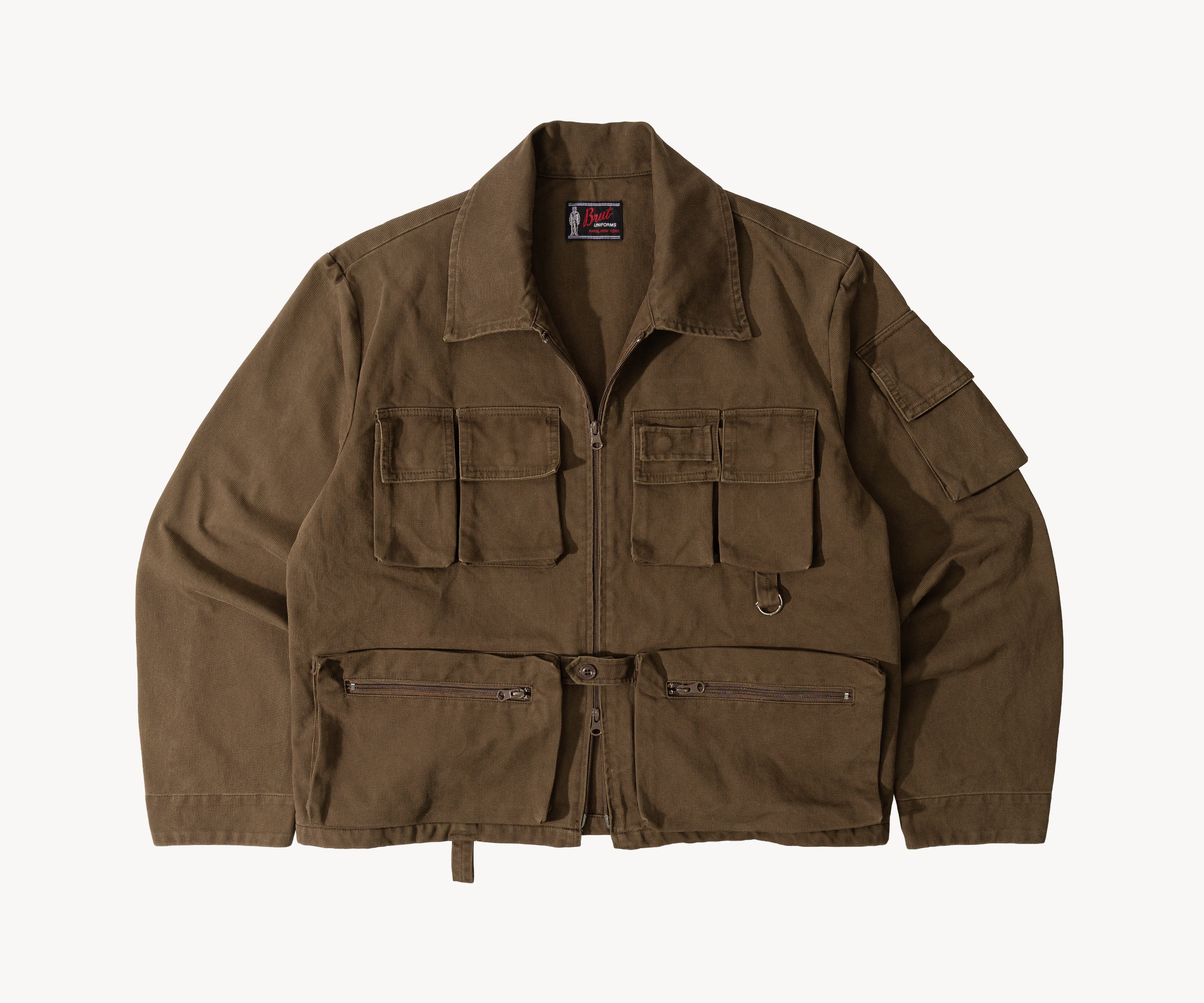 THE REEL JACKET Coats & Jackets X-SMALL / BROWN - BRUT Clothing US