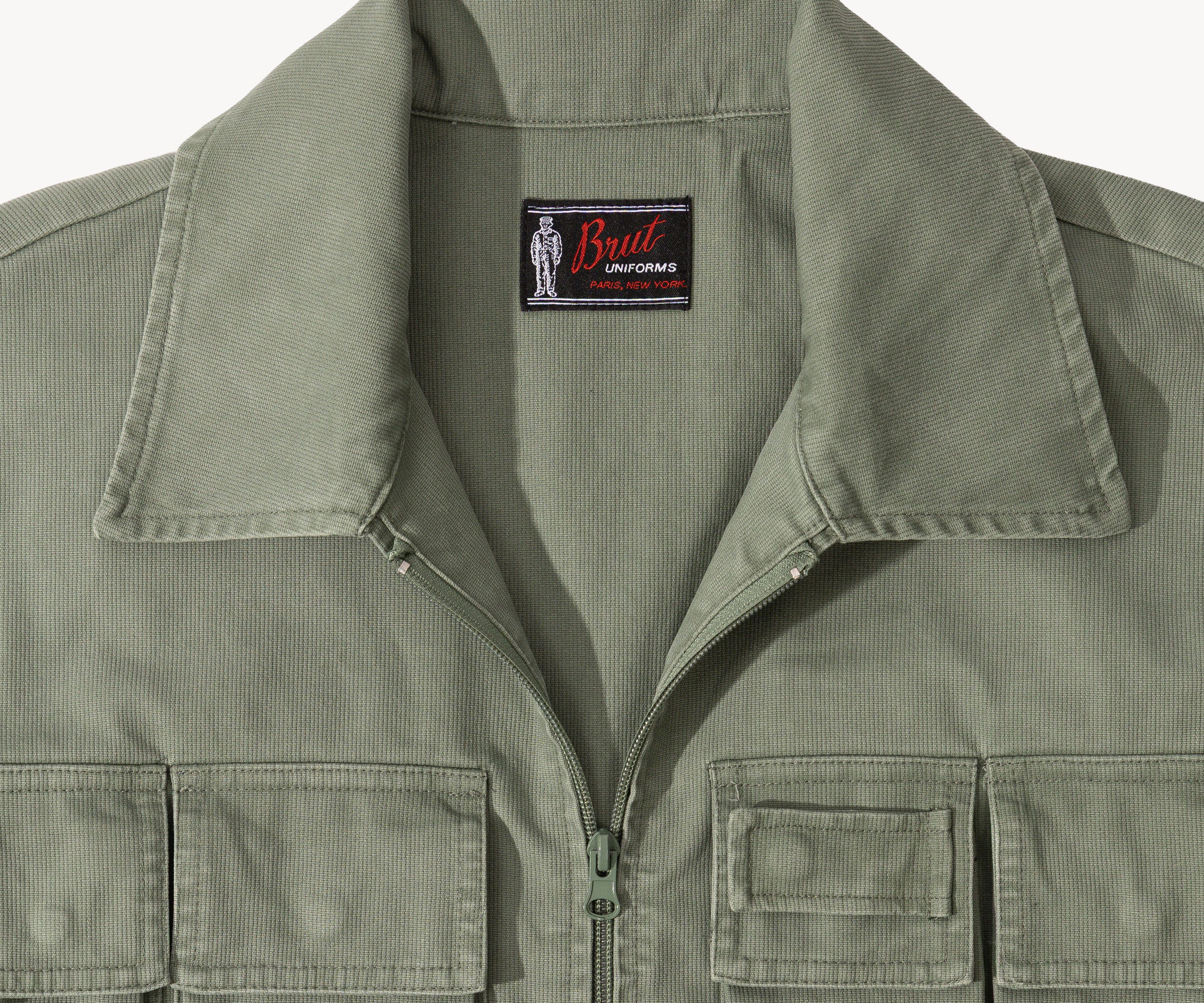 THE REEL JACKET Coats & Jackets X-SMALL / SLATE GREEN - BRUT Clothing US