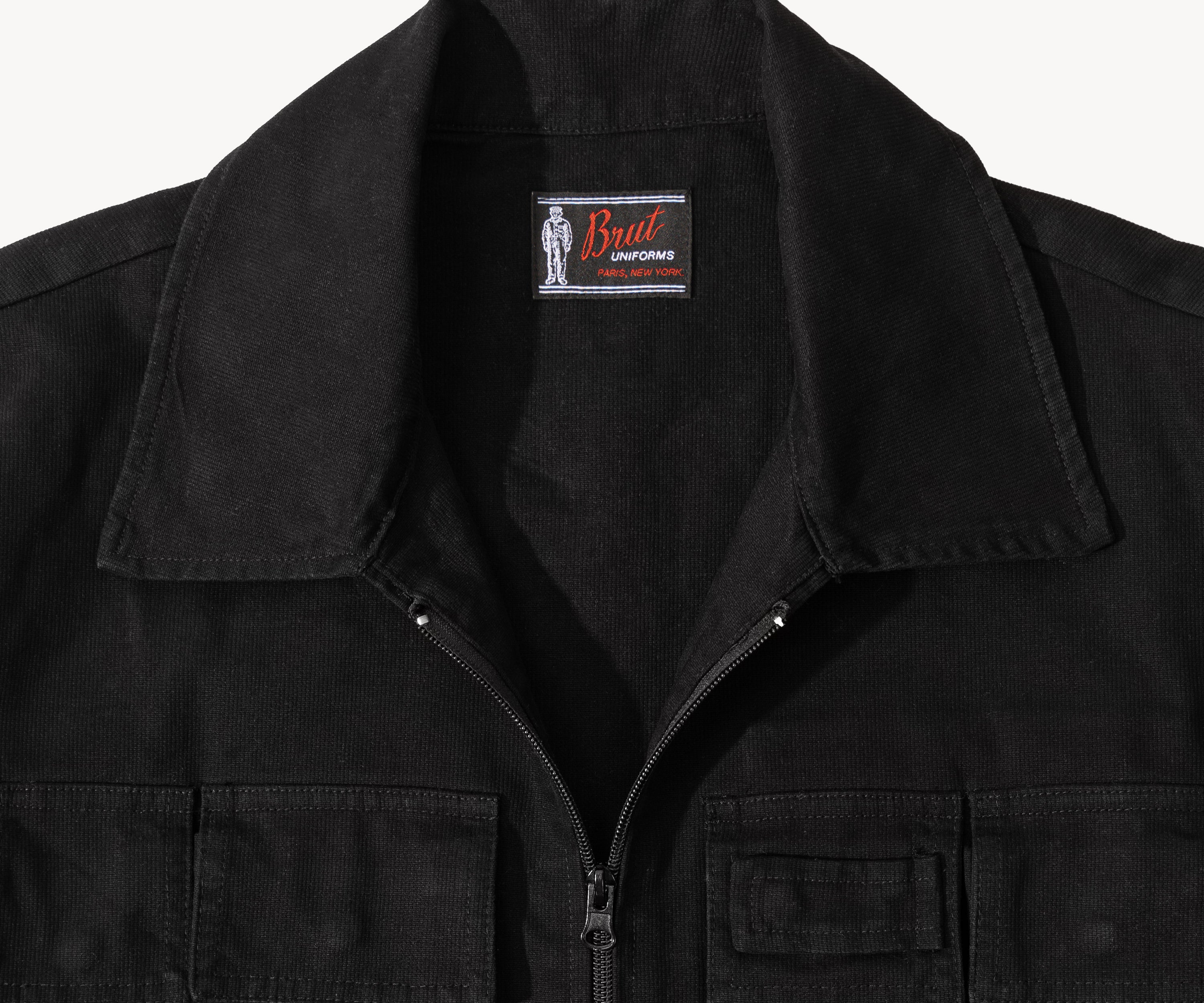 THE REEL JACKET Coats & Jackets X-SMALL / BLACK - BRUT Clothing US