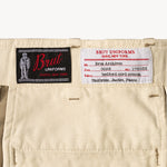 THE UNIFORM CHINO PANTS Pants US26 / BEIGE - BRUT Clothing US