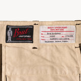 THE UNIFORM CHINO PANTS Pants US26 / BROWN - BRUT Clothing US