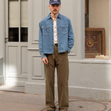 THE UNIFORM CHINO PANTS Pants US26 / BROWN - BRUT Clothing US