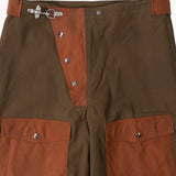 REWORK® WAX OVERPANTS - N° 023 Pants BROWN - BRUT Clothing US