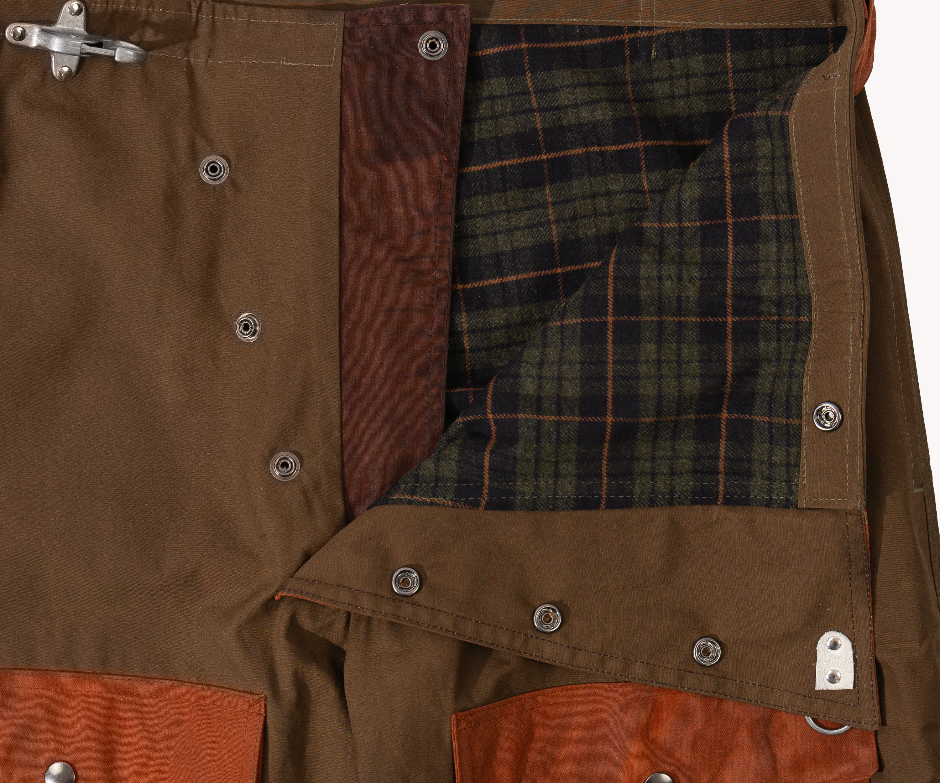 REWORK® WAX OVERPANTS - N° 023 Pants BROWN - BRUT Clothing US