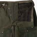 REWORK® WAX OVERPANTS - N° 016 Pants GREEN - BRUT Clothing US