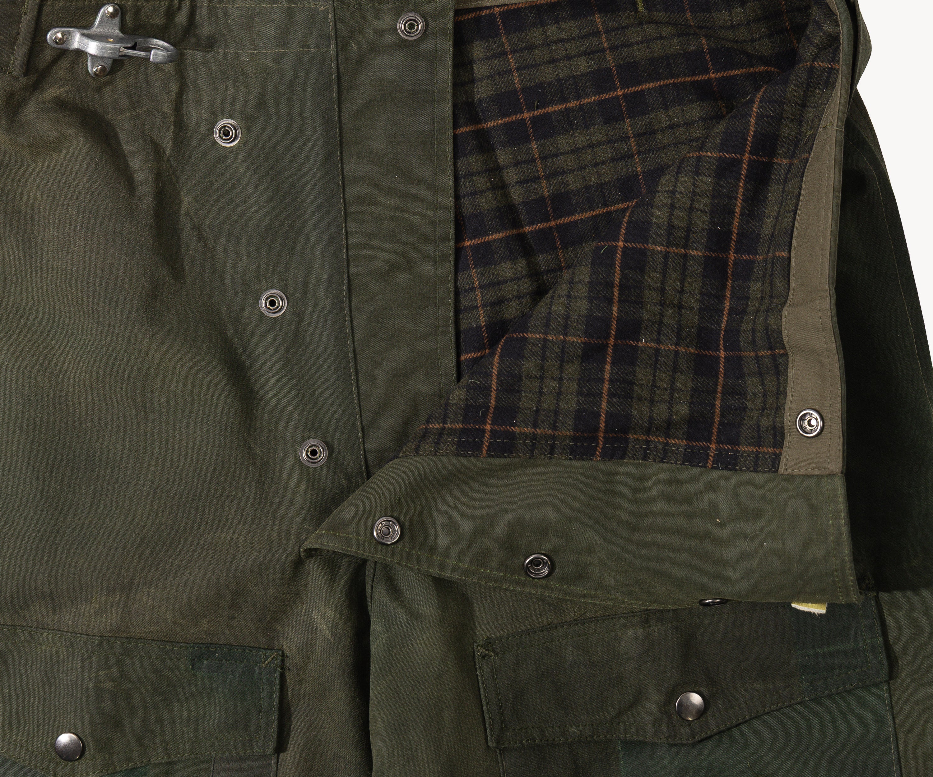 REWORK® WAX OVERPANTS - N° 016 Pants GREEN - BRUT Clothing US