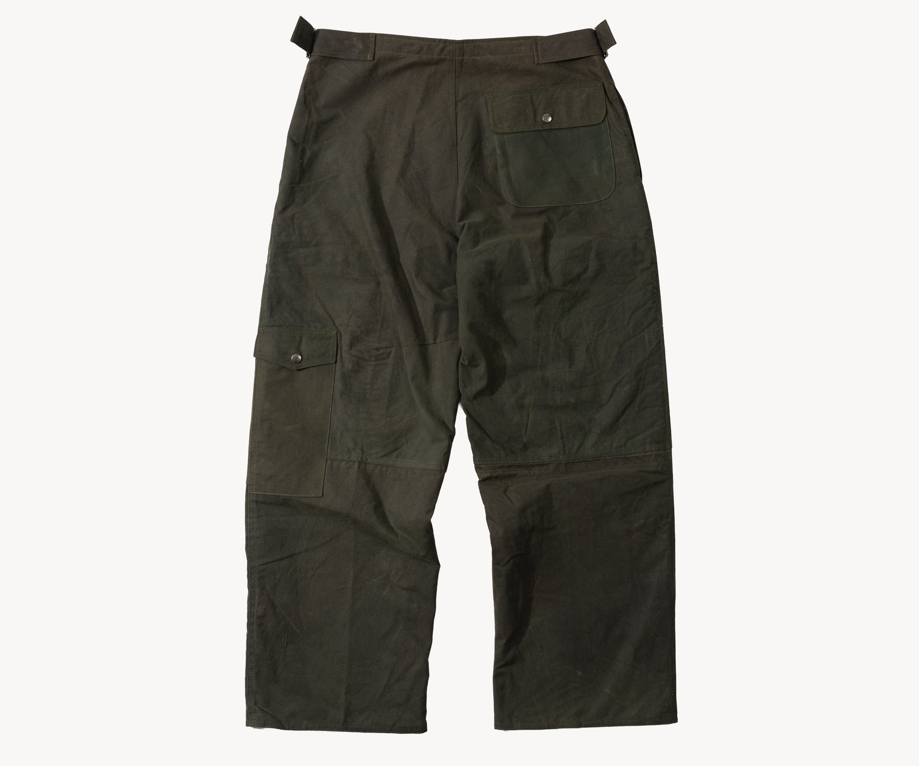 REWORK® WAX OVERPANTS - N° 016 Pants GREEN - BRUT Clothing US