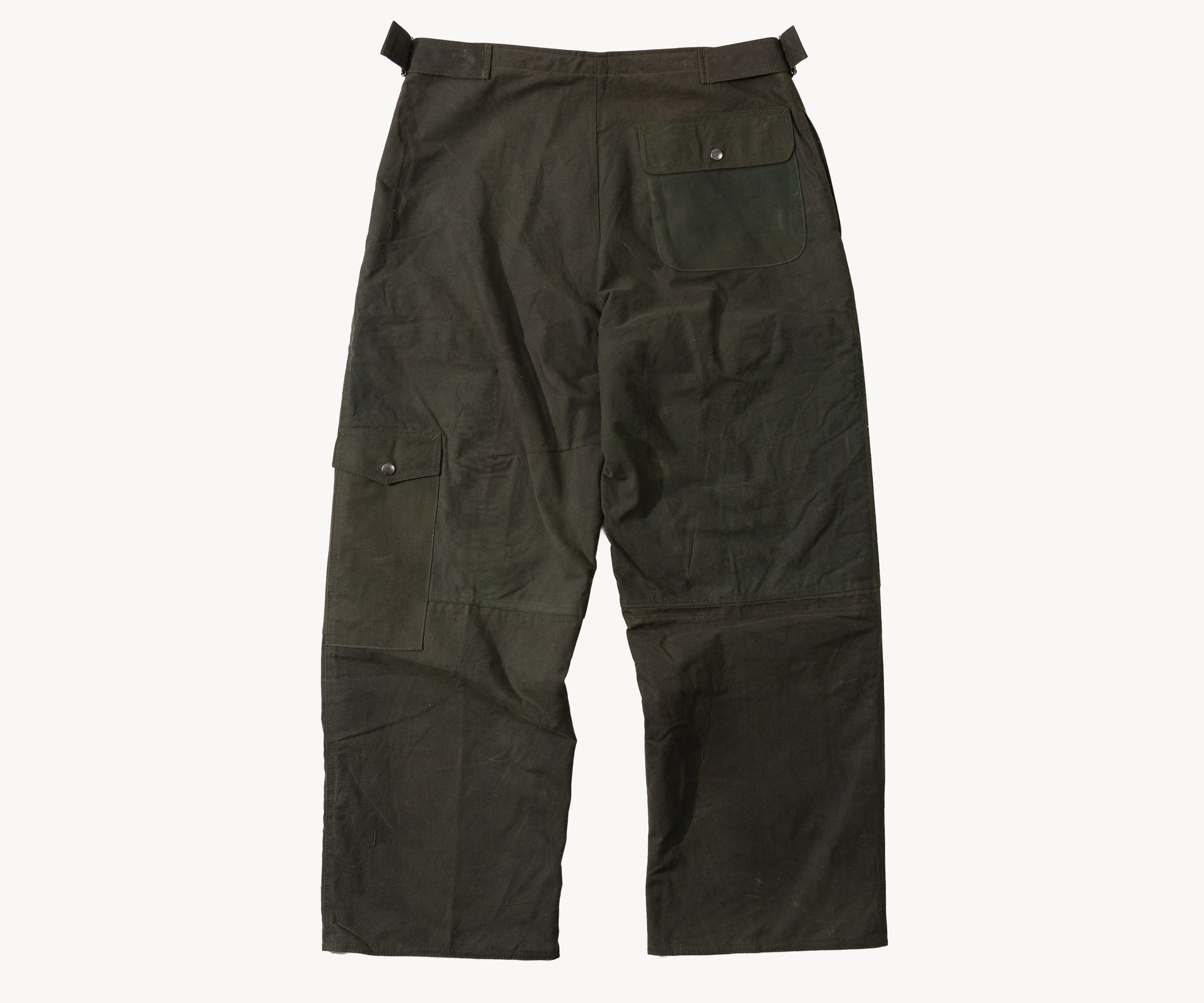 REWORK® WAX OVERPANTS - N° 016 Pants GREEN - BRUT Clothing US