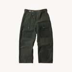 REWORK® WAX OVERPANTS - N° 019 Pants GREEN - BRUT Clothing US