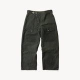 REWORK® WAX OVERPANTS - N° 019 Pants GREEN - BRUT Clothing US