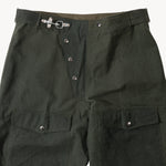 REWORK® WAX OVERPANTS - N° 019 Pants GREEN - BRUT Clothing US