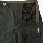 REWORK® WAX OVERPANTS - N° 019 Pants GREEN - BRUT Clothing US