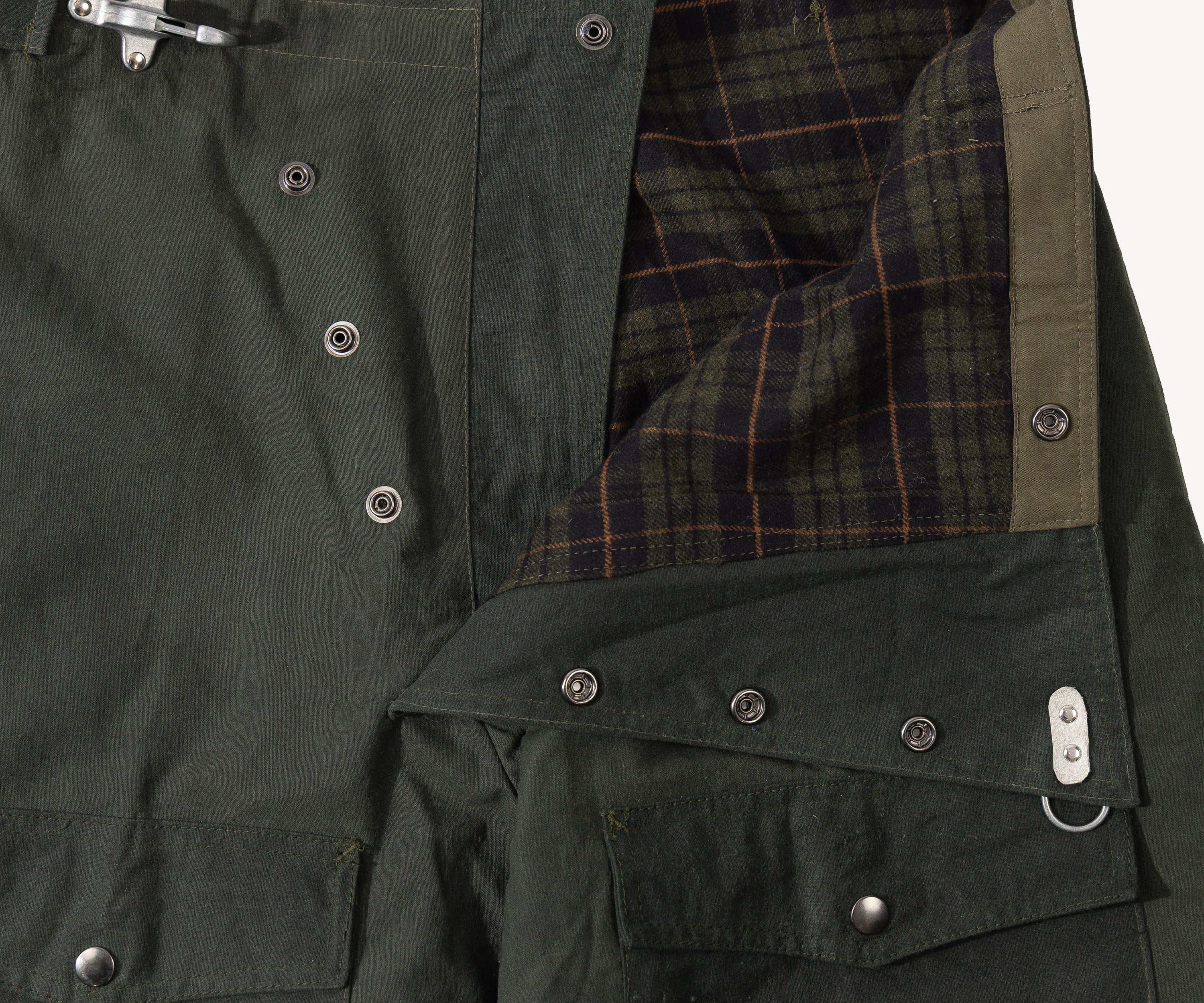 REWORK® WAX OVERPANTS - N° 019 Pants GREEN - BRUT Clothing US