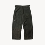 REWORK® WAX OVERPANTS - N° 019 Pants GREEN - BRUT Clothing US