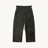 REWORK® WAX OVERPANTS - N° 019 Pants GREEN - BRUT Clothing US