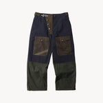 REWORK® WAX OVERPANTS - N° 005 Pants BLUE - BRUT Clothing US