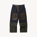 REWORK® WAX OVERPANTS - N° 005 Pants BLUE - BRUT Clothing US