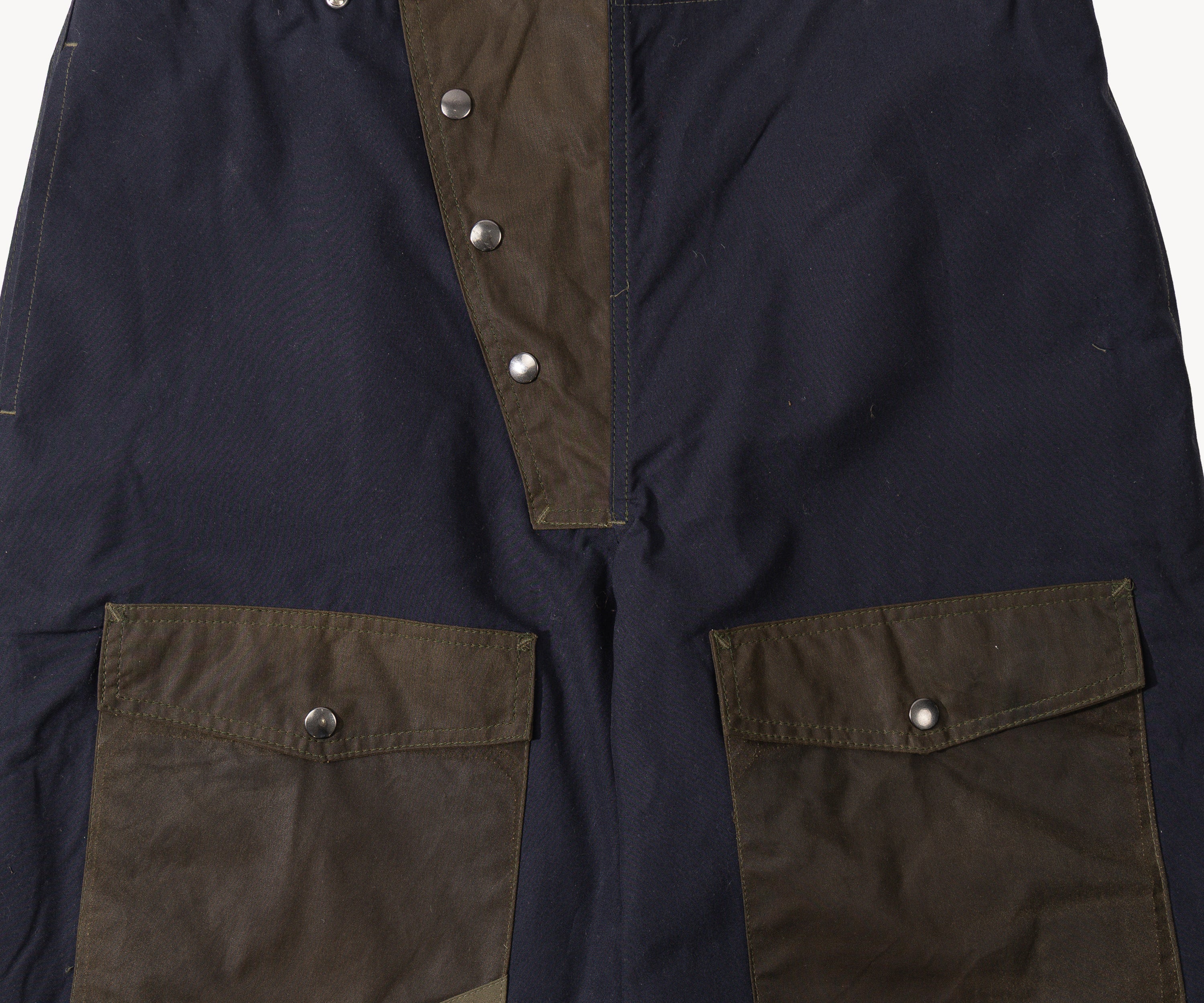 REWORK® WAX OVERPANTS - N° 005 Pants BLUE - BRUT Clothing US