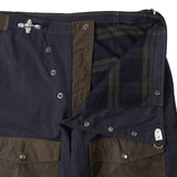 REWORK® WAX OVERPANTS - N° 005 Pants BLUE - BRUT Clothing US