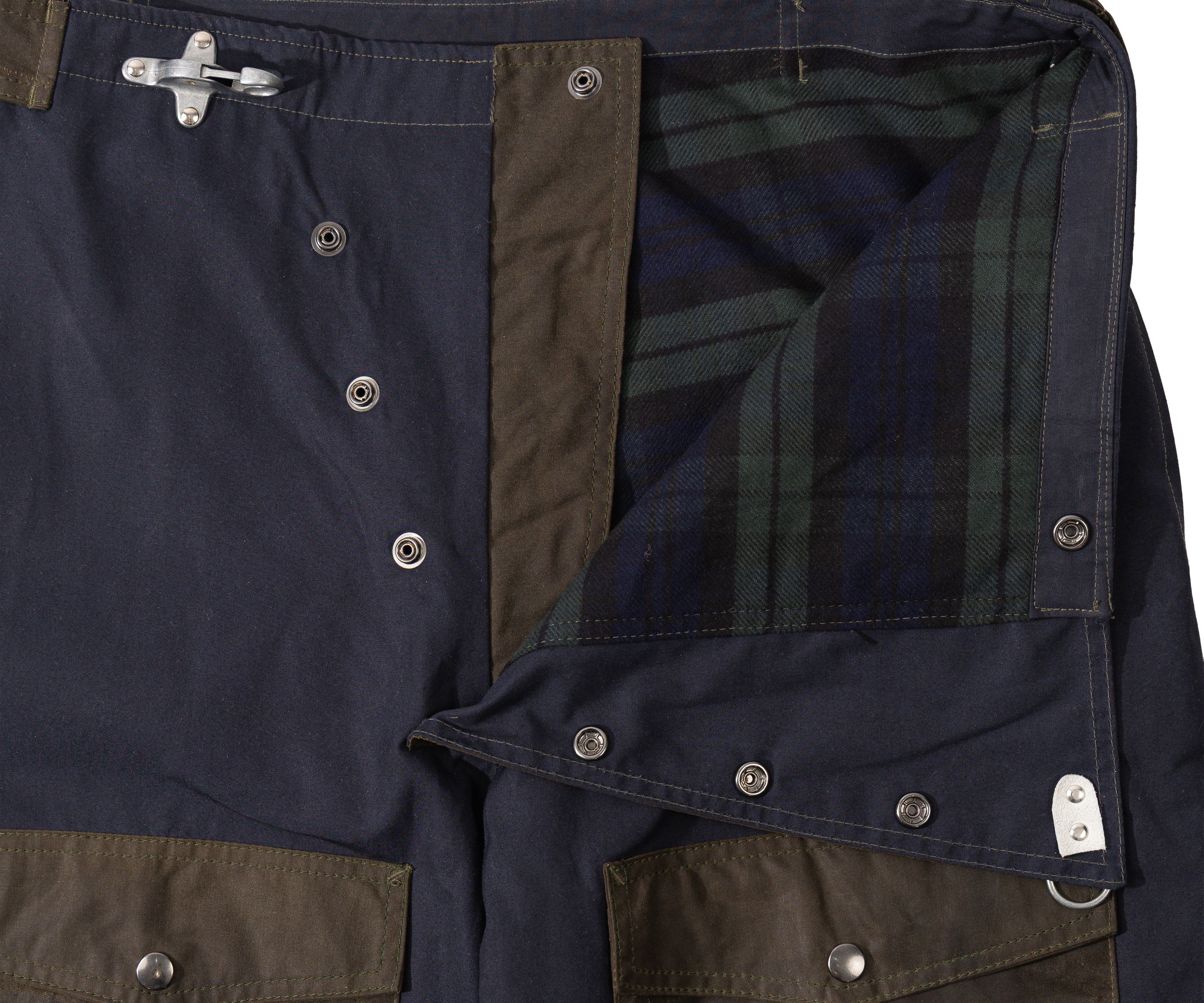 REWORK® WAX OVERPANTS - N° 005 Pants BLUE - BRUT Clothing US